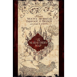 Harry Potter plagát Pack Marauders Map 61 x 91 cm (4)